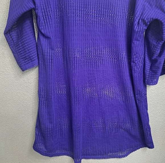 Oneill Blue Mesh Swimsuit Cover Up/Tunic   Size XS/S - Picture 11 of 12